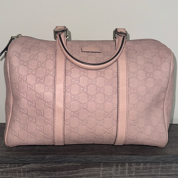 Gucci Handbags - GG Signature Boston Bag in very good condition.